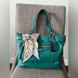 Coach Shoulder Bag / Bluegreen